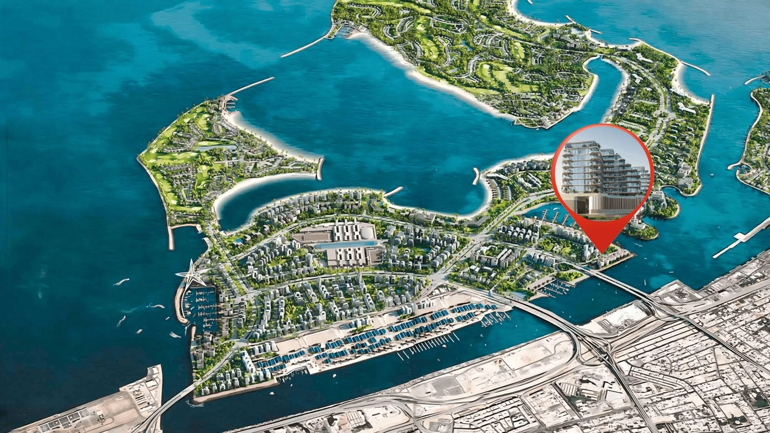 Samana Ocean Bay — Island Setting | Profound Properties, Dubai
