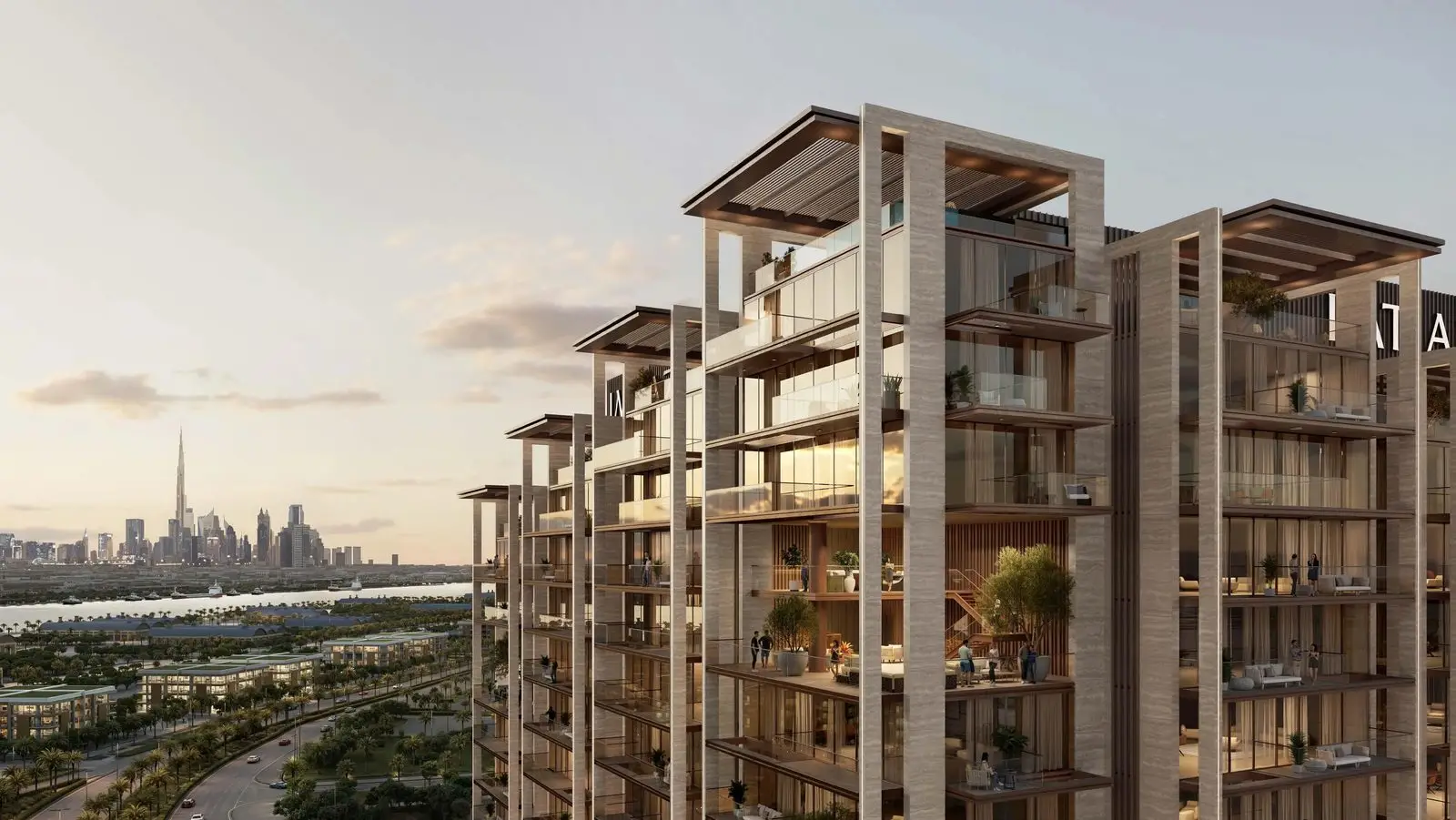 Dubai Islands Location Near Deira and Dubai Creek