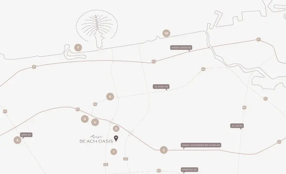 Beach Oasis 1 and 2 — Master Plan Community | Profound Properties, Dubai