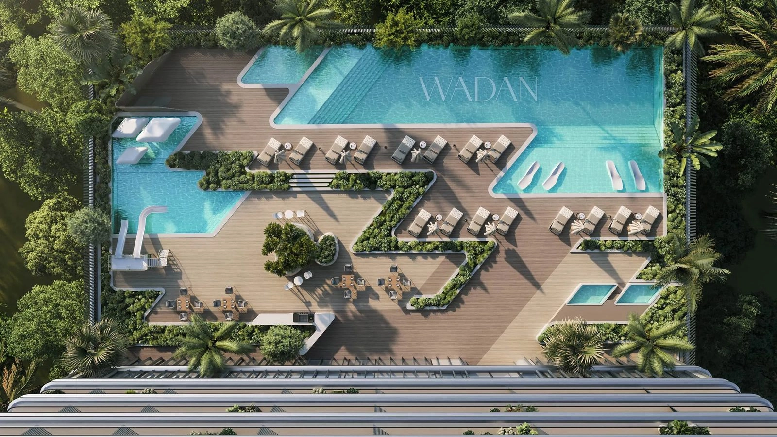 Tresora — Pool Deck View | Profound Properties, Dubai