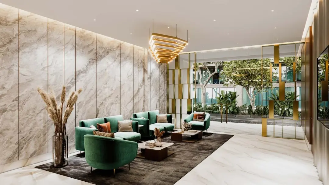 Views VII by Golden Woods — Social & Event — Lounge Area — amenity | Profound Properties, Dubai
