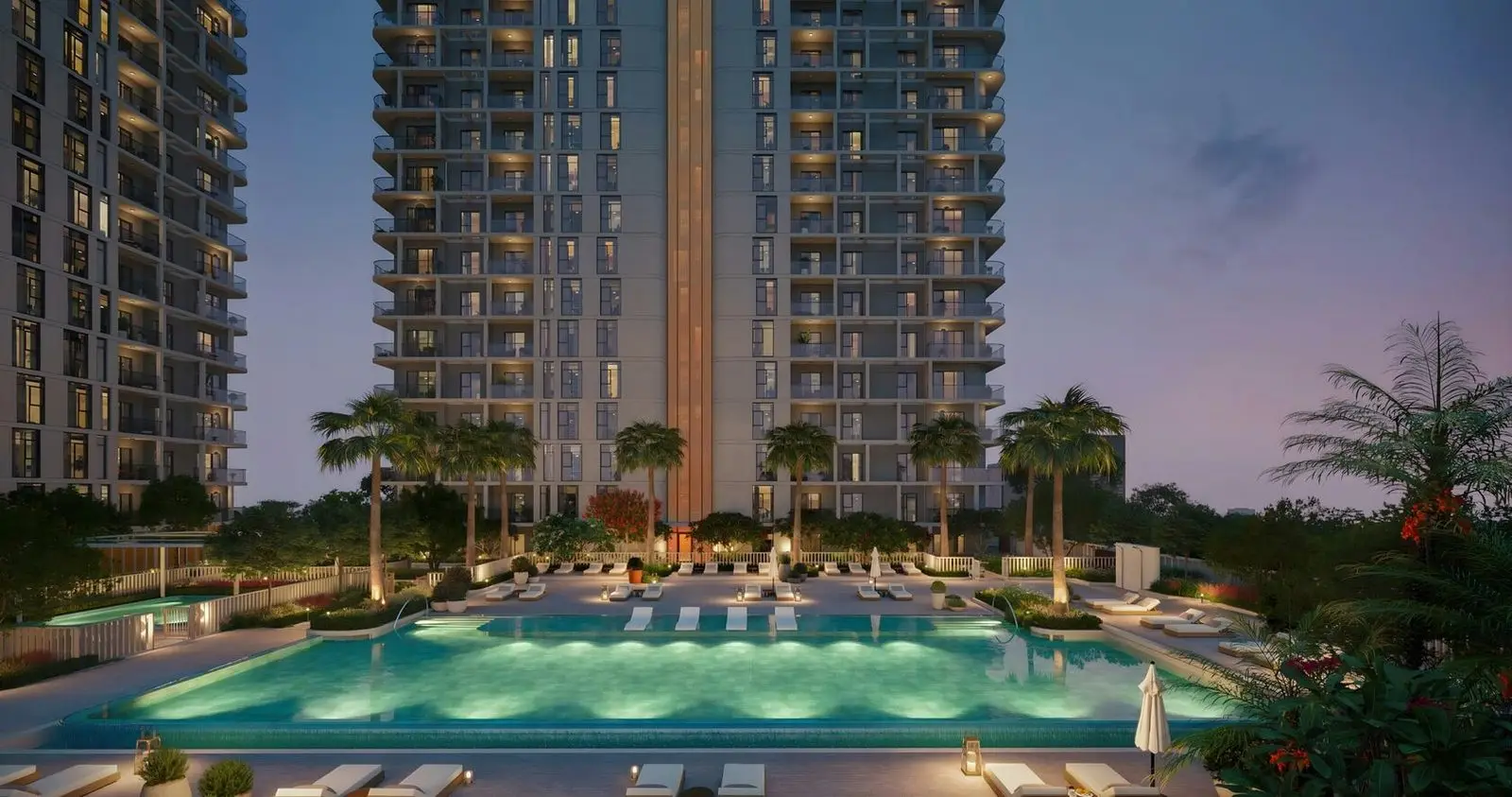 Podium Pools, Gyms and Outdoor Cinema in JVC
