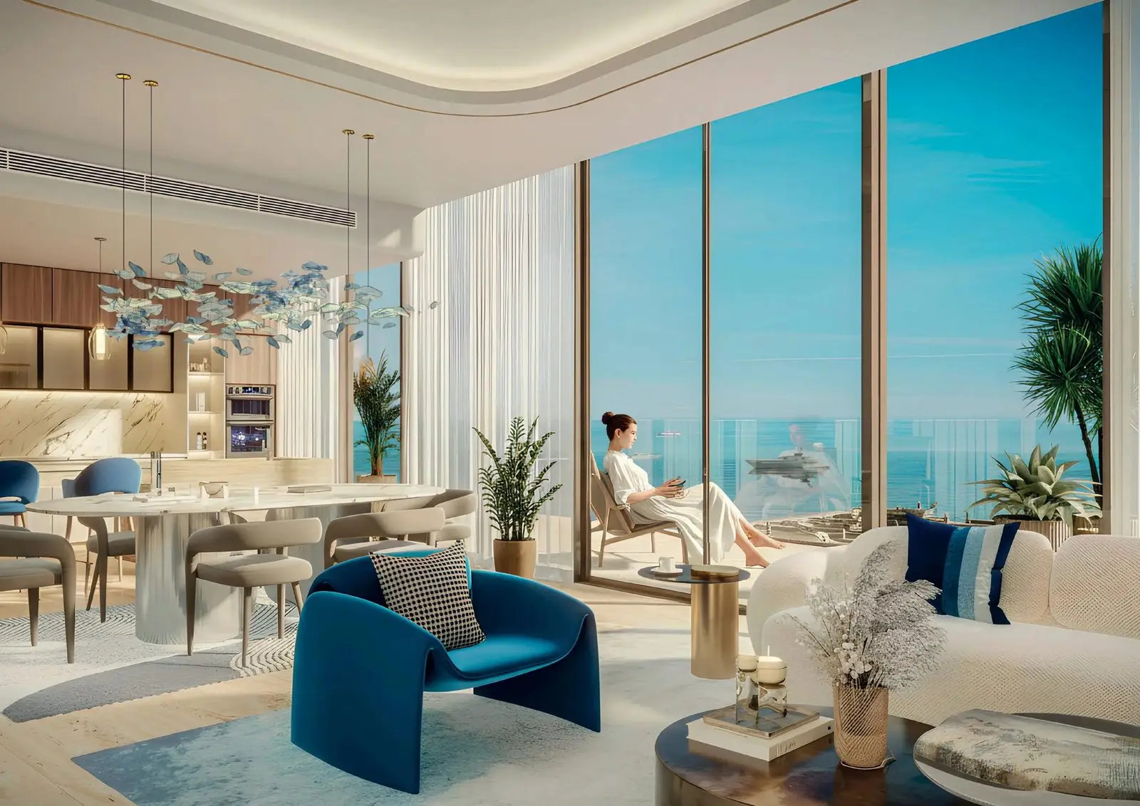 1 to 4 Bedroom Waterfront Apartments and Duplexes