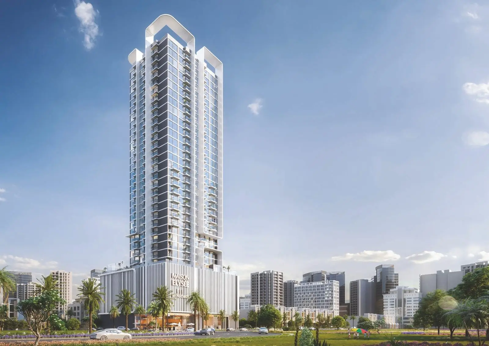 A 28-Floor Apartment Tower in Jumeirah Village Circle