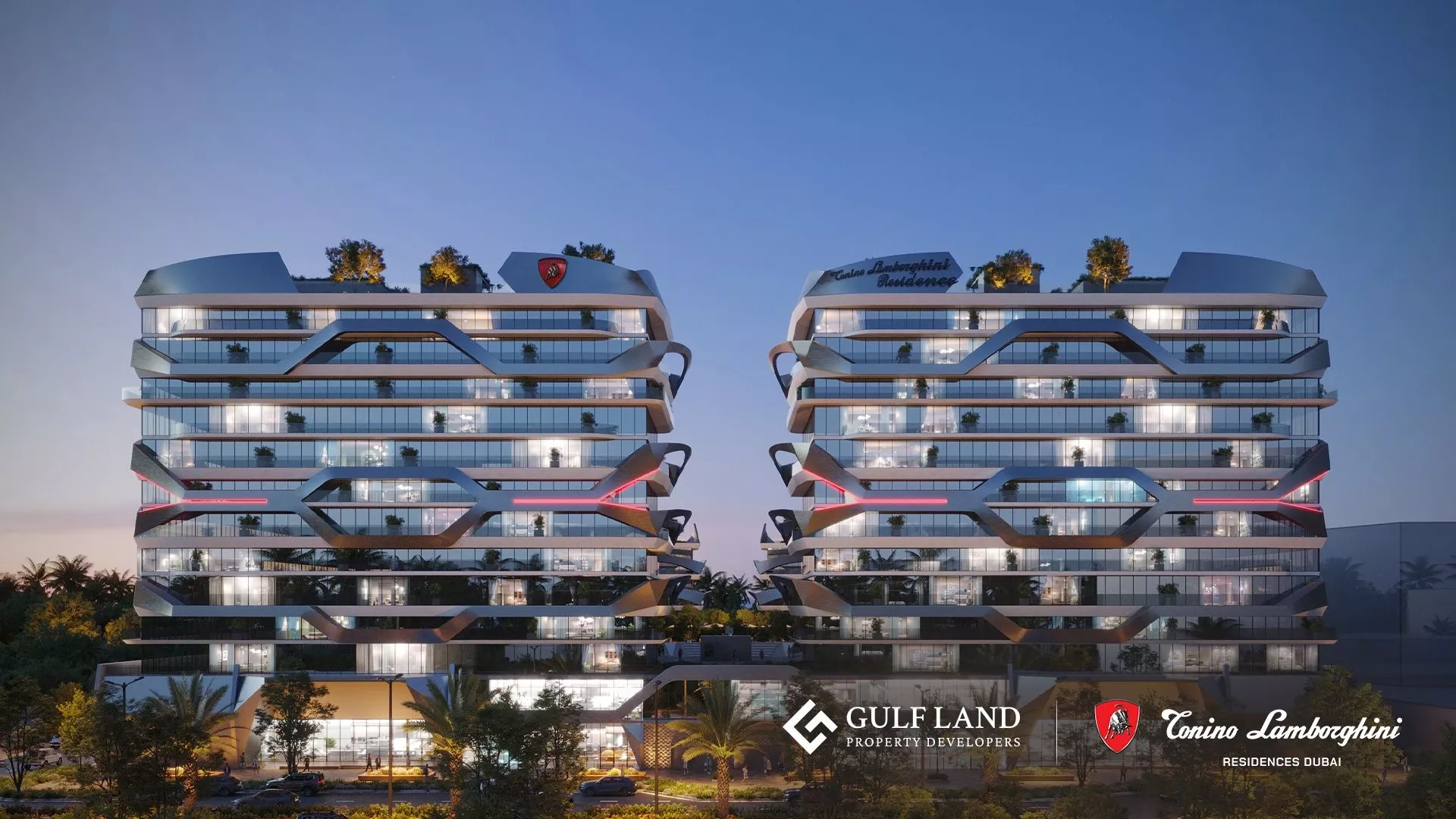 Tonino Lamborghini Residences — City View | Profound Properties, Dubai