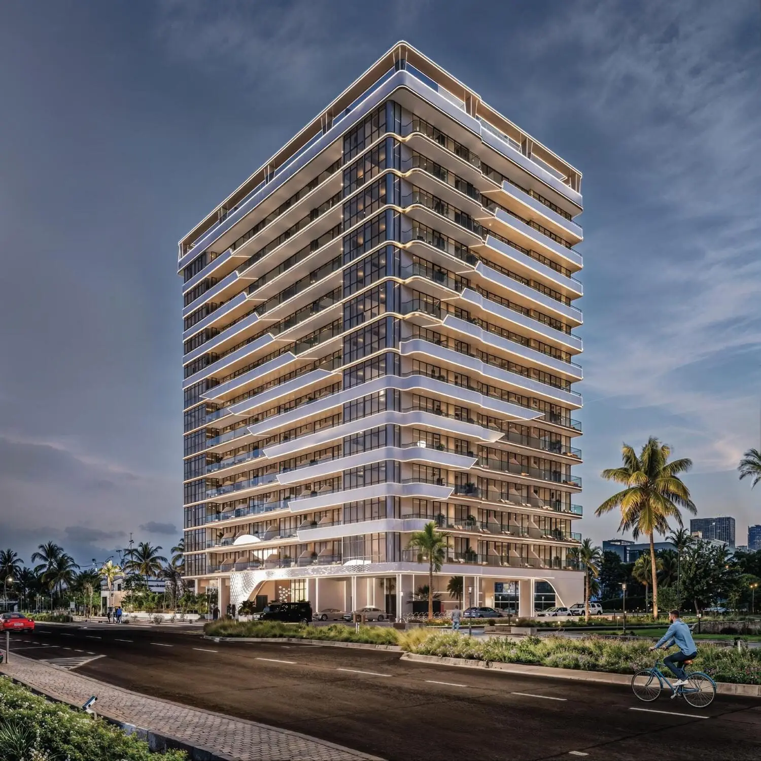 Floarea Oasis, a 13-Floor Tower in Dubailand