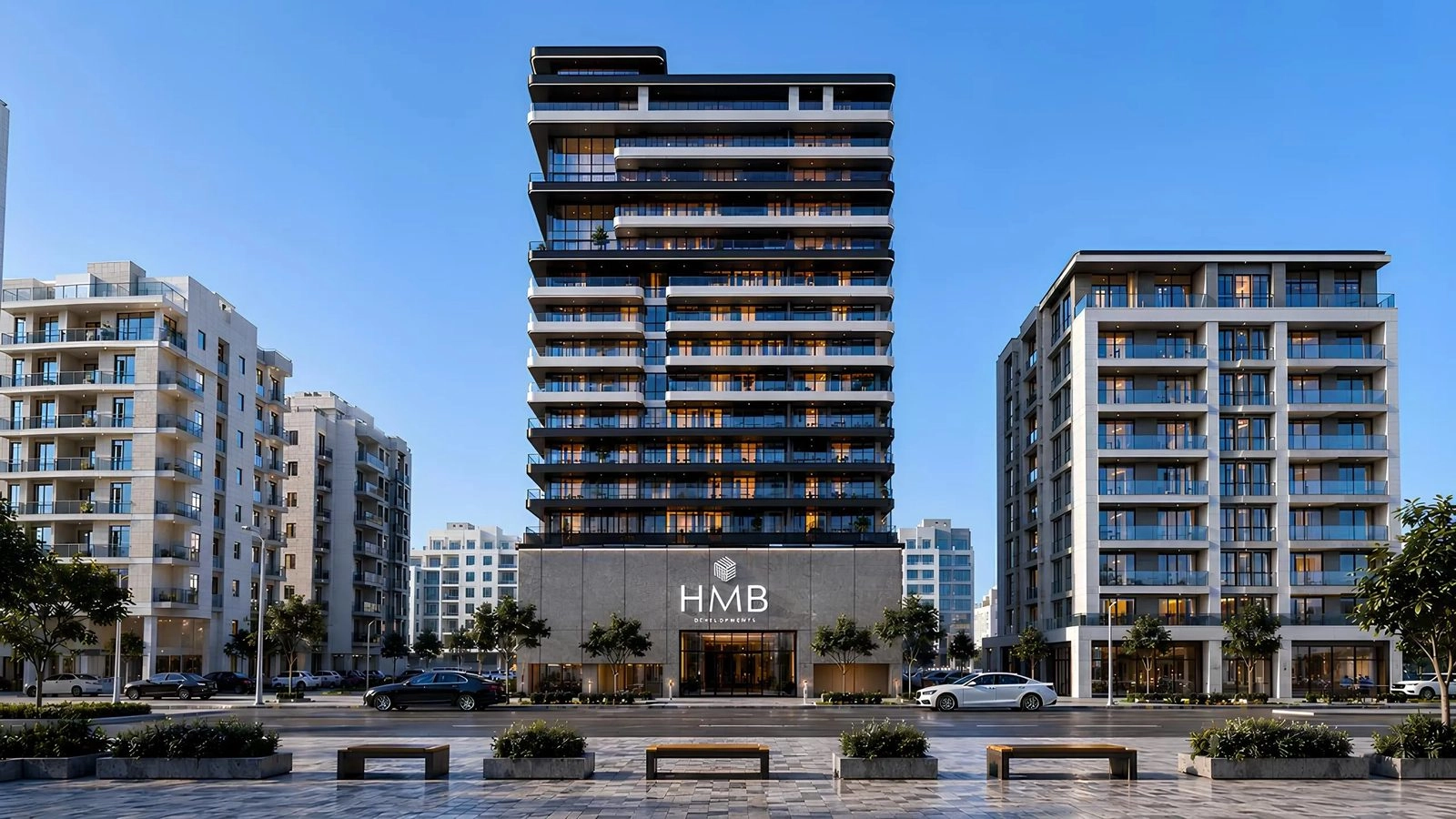 Beverly Crown — Street Frontage | Profound Properties, Dubai