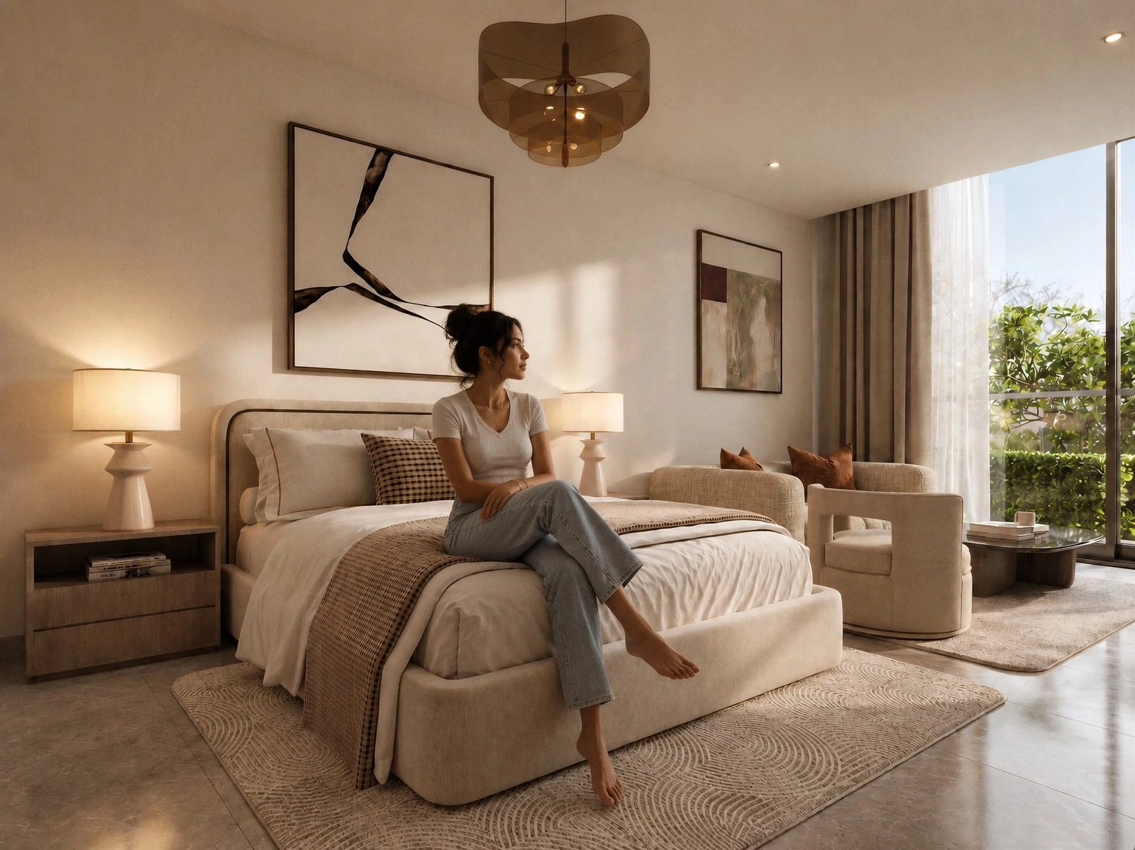 Delvara Residence — Full-Height Window | Profound Properties, Dubai