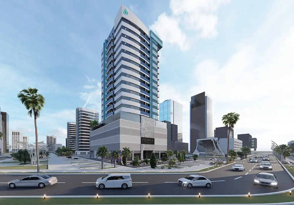18-Storey Exotica Apartment Tower in JVC