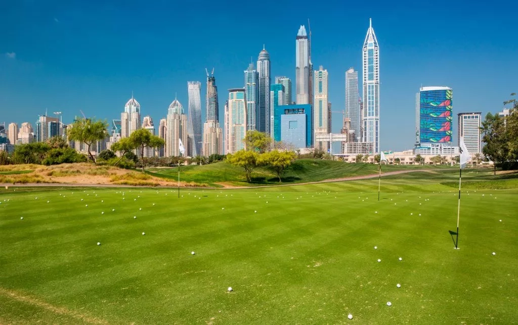 Mag 218 Tower — Golf course view, City view | Profound Properties, Dubai