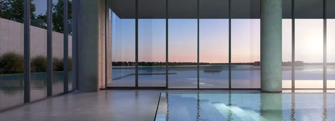 阿玛尼海滩公寓 — 游泳池 — 室内游泳池 — amenity | Profound Properties, Dubai