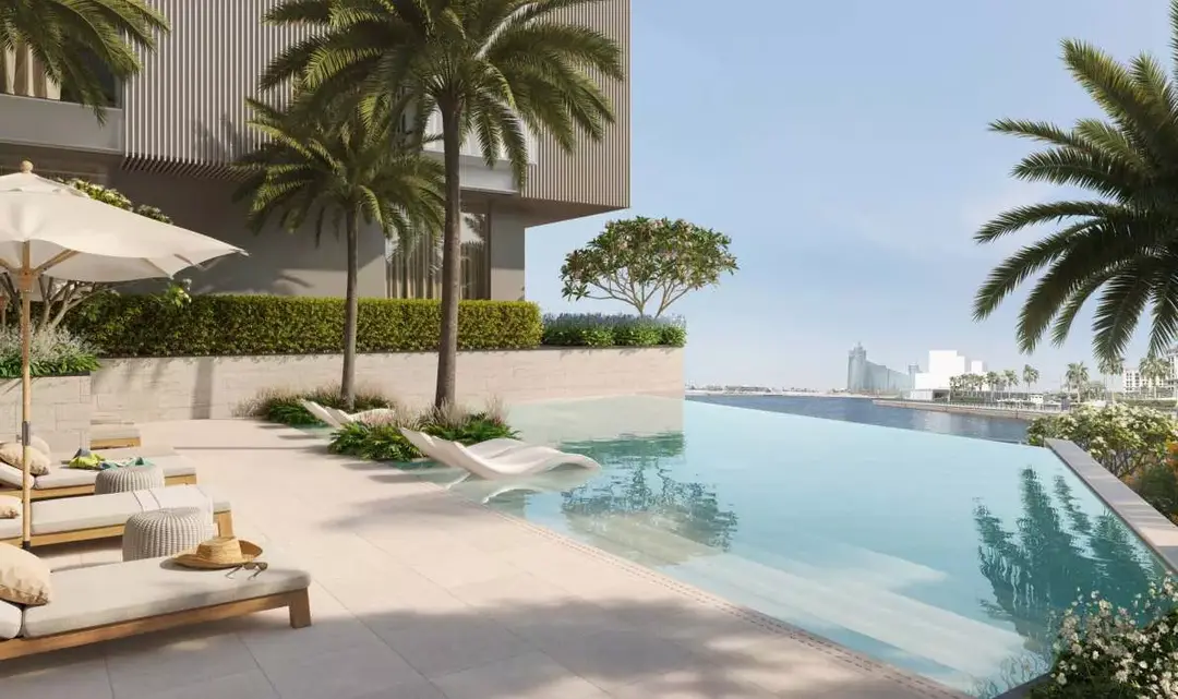 Art Bay — Swimming Pools — Infinity Swimming Pool — amenity | Profound Properties, Dubai