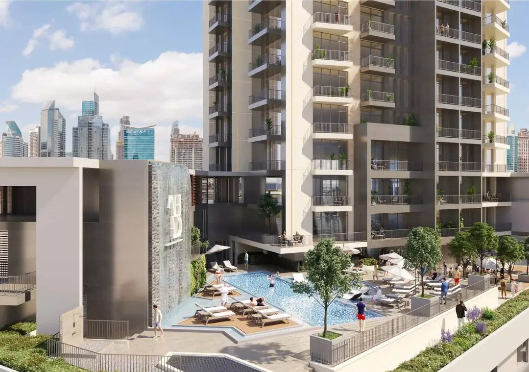 АХАД Резиденции — Бассейны — Открытый бассейн — amenity | Profound Properties, Dubai