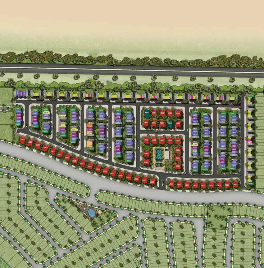 Claret — Swimming Pools — Outdoor Swimming Pool — amenity | Profound Properties, Dubai