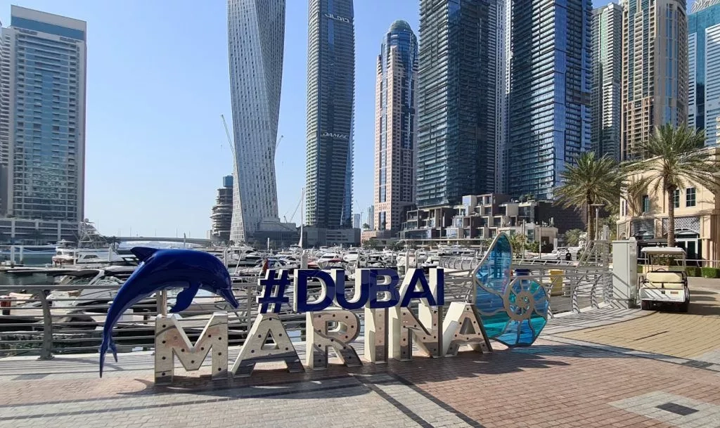 Cayan Tower — Marina view, Water view | Profound Properties, Dubai