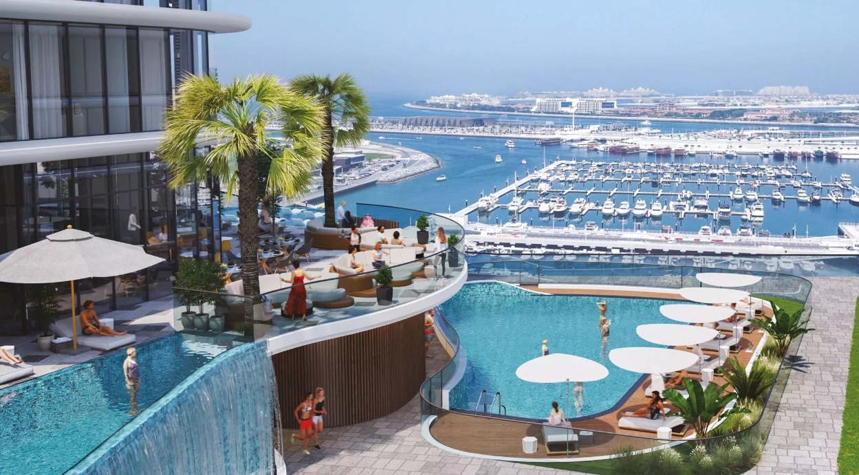 صوبه سيهافن تاور ب — Marina view | Profound Properties, Dubai