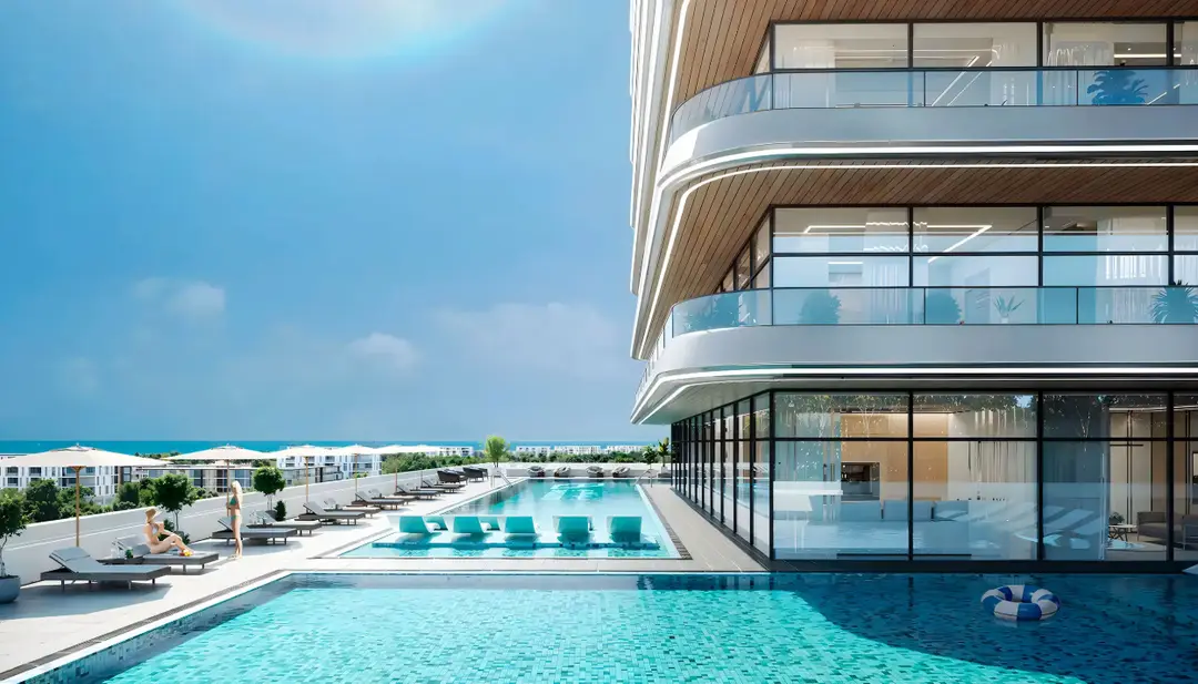 Hillviews - Dubai science park — Swimming Pools — Outdoor Swimming Pool — amenity | Profound Properties, Dubai