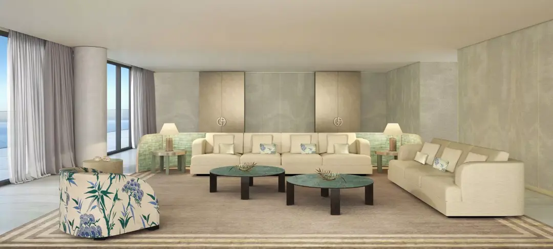 阿玛尼海滩公寓 — 装修与家具 — 优质材料 — feature | Profound Properties, Dubai