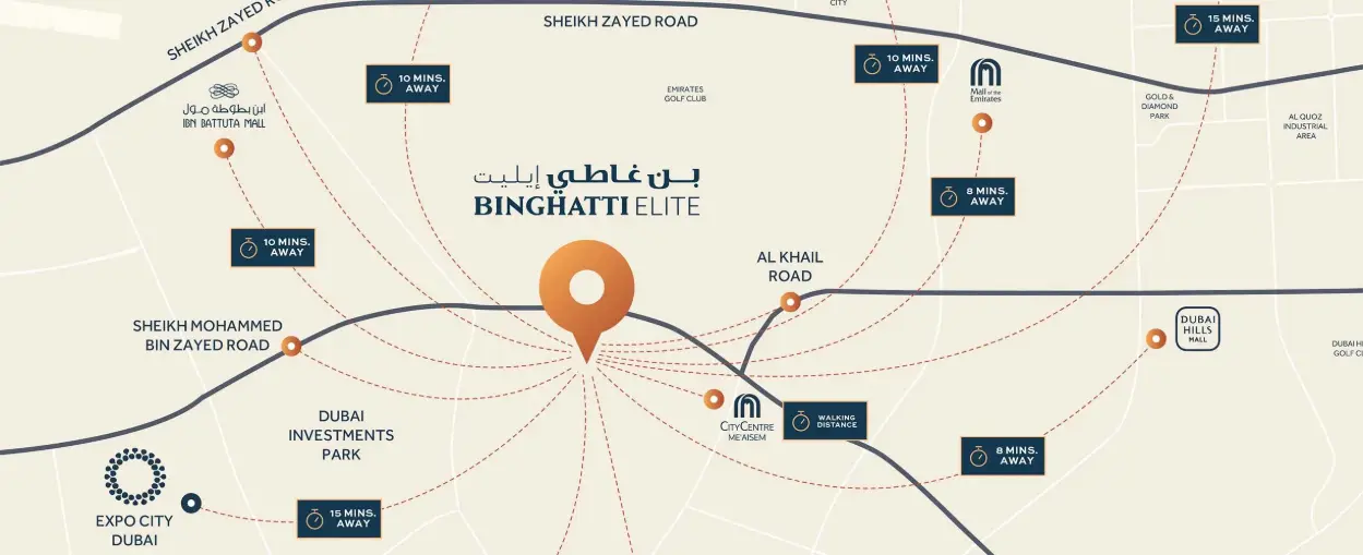 Binghatti Elite — Master Plan Community | Profound Properties, Dubai