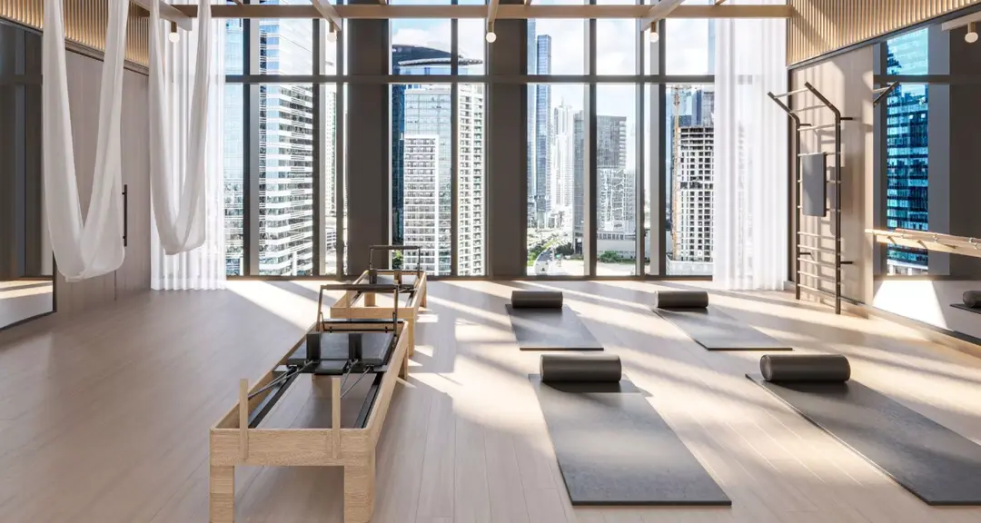 One River Point — Sport — Fitnessstudio — amenity | Profound Properties, Dubai