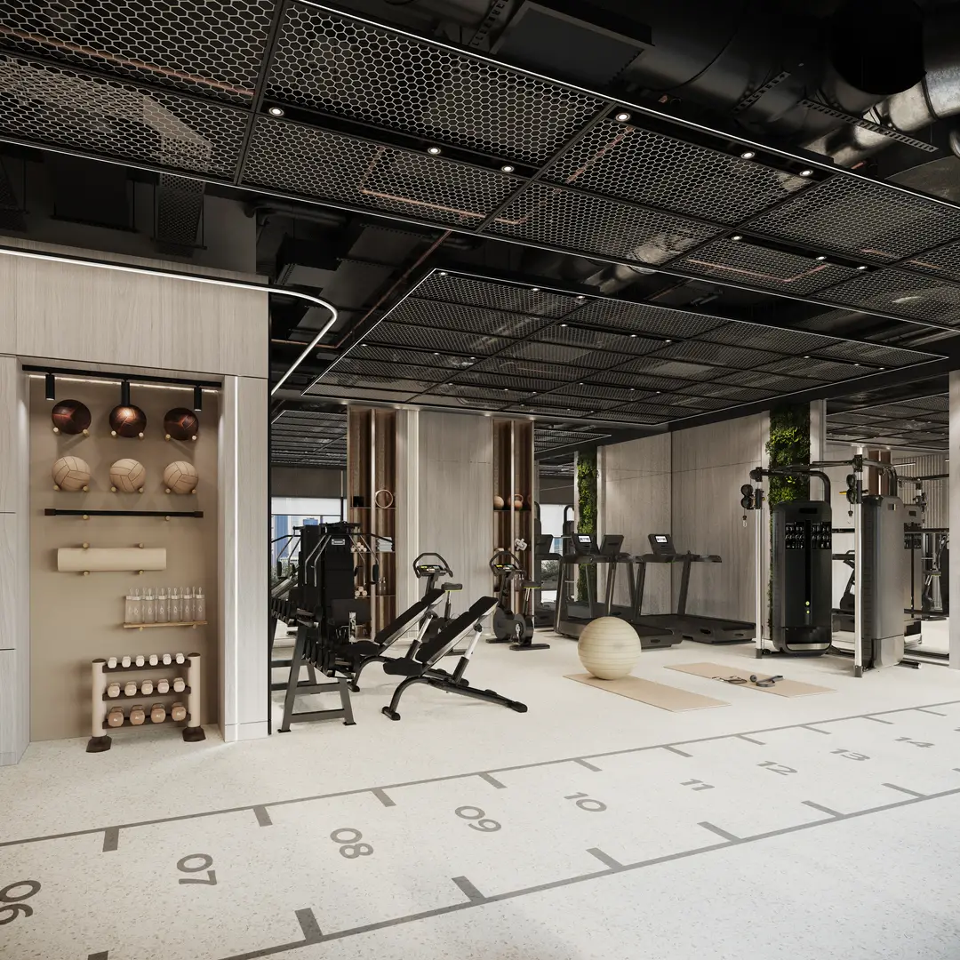 Pearl House 4 — 体育 — 健身房 — amenity | Profound Properties, Dubai