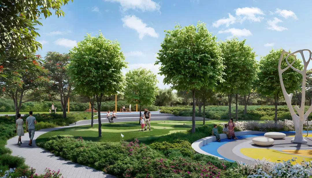 Hillsedge — Sports — Mini Golf Course — amenity | Profound Properties, Dubai