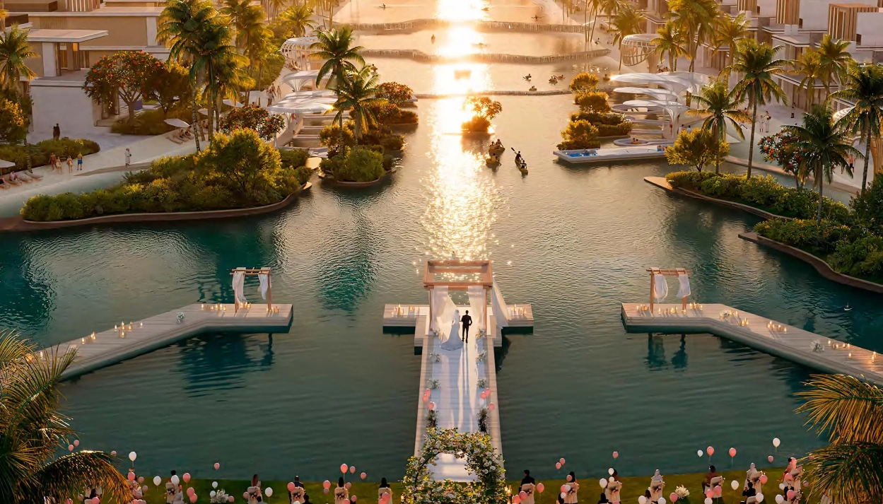 DAMAC Islands — Lagoon view | Profound Properties, Dubai