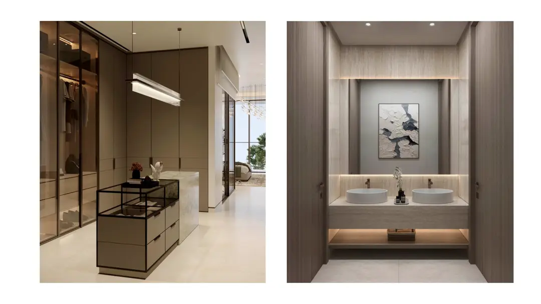 Ashwood Estates - Jumeirah Golf Estates — Must Have — Walk-in Closet — feature | Profound Properties, Dubai