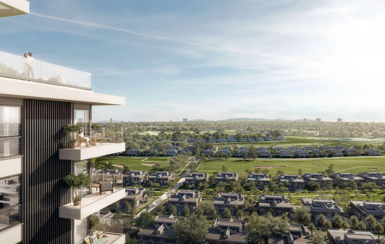 Vida Residences Club Point — Golf course view | Profound Properties, Dubai
