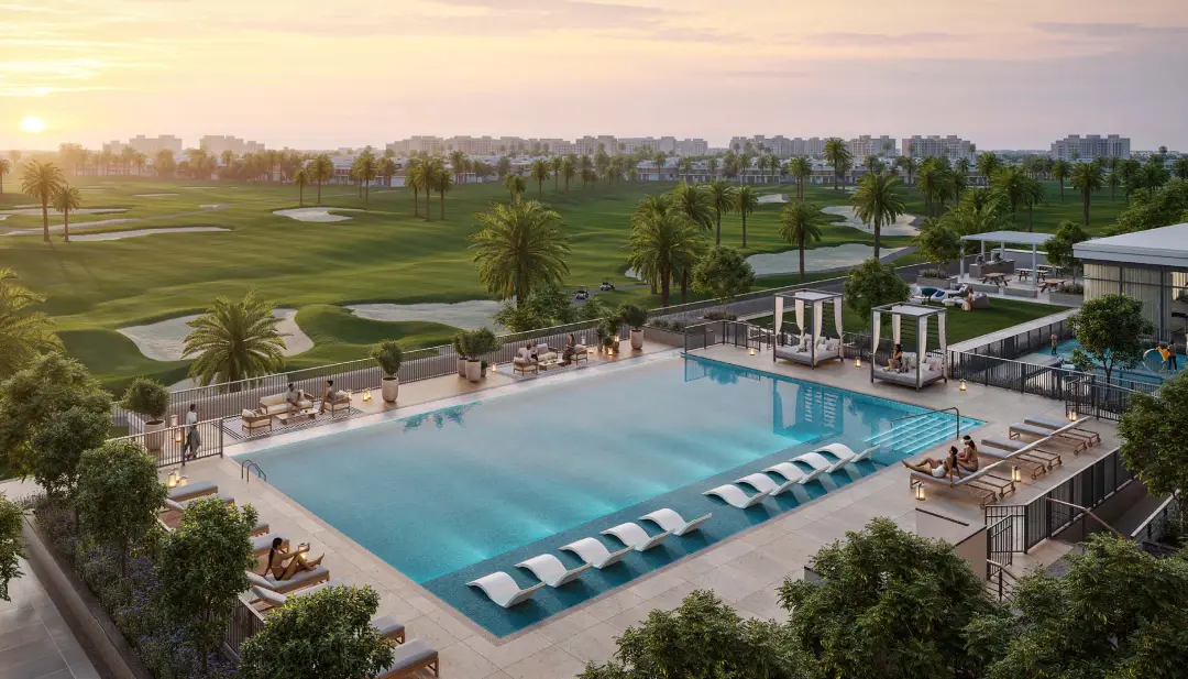 Golf Edge — Swimming Pools — Outdoor Swimming Pool — amenity | Profound Properties, Dubai