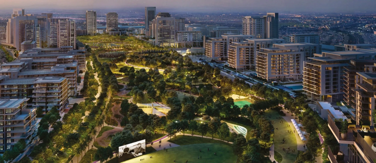 Hyde Residences — Green view, Community view | Profound Properties, Dubai