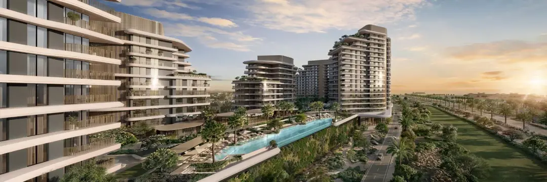 Вердес бай Хейвен — Бассейны — Открытый бассейн — amenity | Profound Properties, Dubai