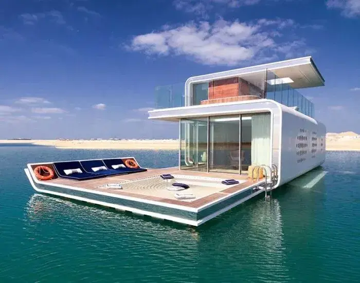 Le hippocampe flottant — Piscines — Piscine extérieure — amenity | Profound Properties, Dubai