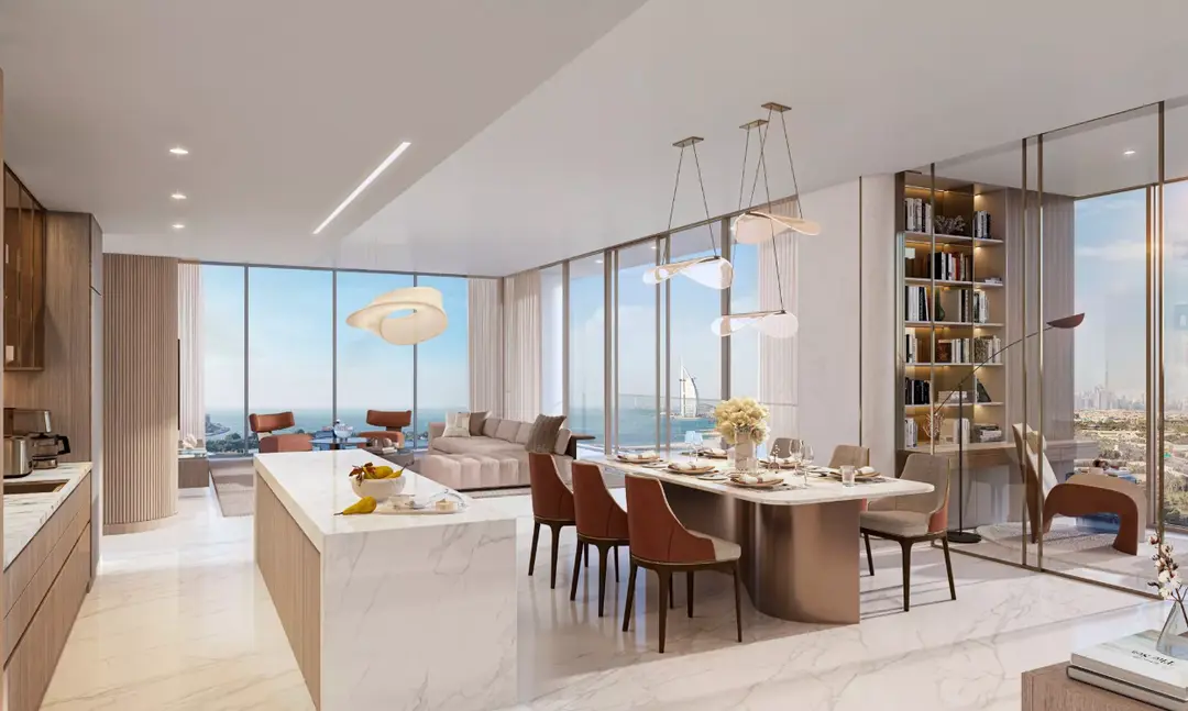 برج بالم بيتش 3 — اجتماعي وفعاليات — مرافق الطعام — amenity | Profound Properties, Dubai