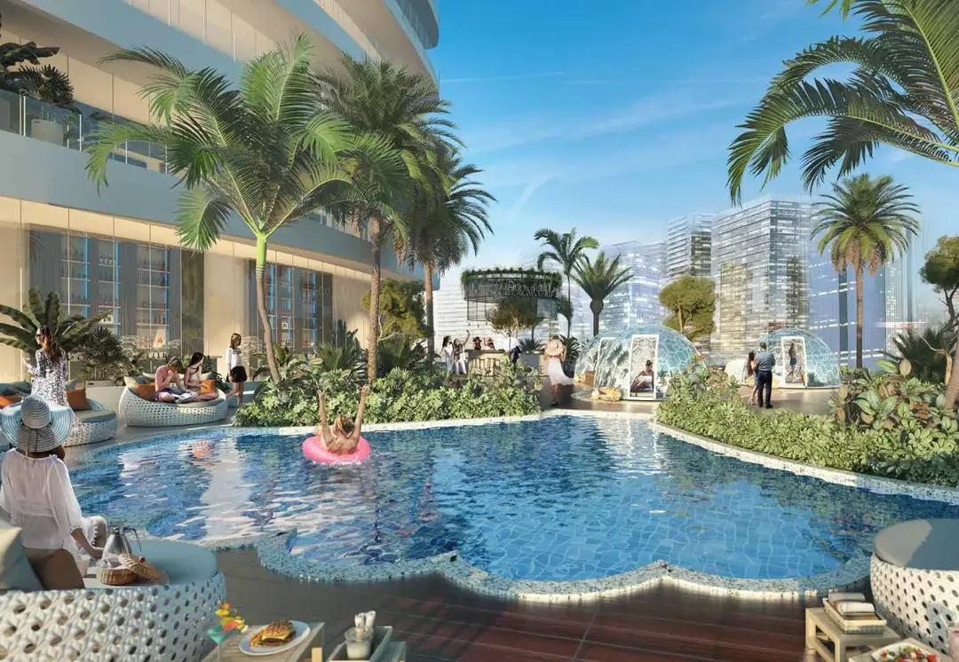 Canal Heights — Schwimmbäder — Infinity-Pool — amenity | Profound Properties, Dubai