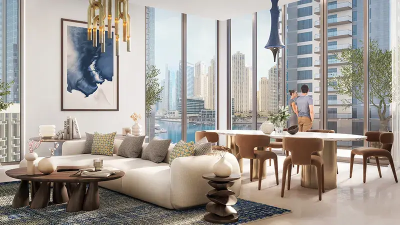 Marina Cove — Social & Event — Lounge Area — amenity | Profound Properties, Dubai