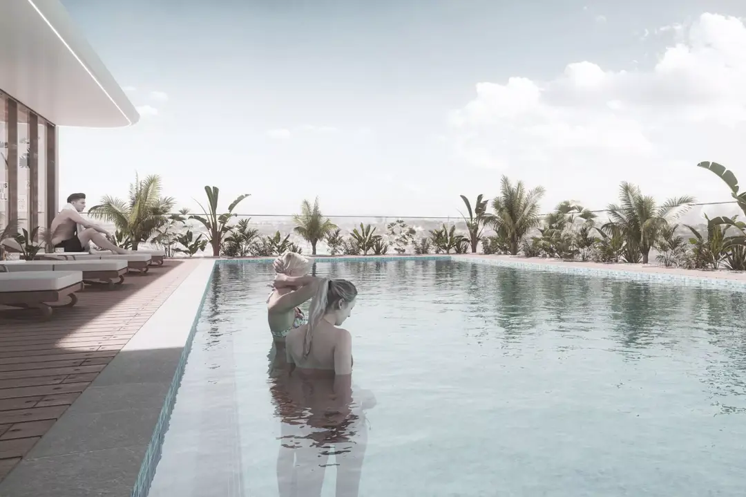 Pearl House 2 — Swimming Pools — Outdoor Swimming Pool — amenity | Profound Properties, Dubai