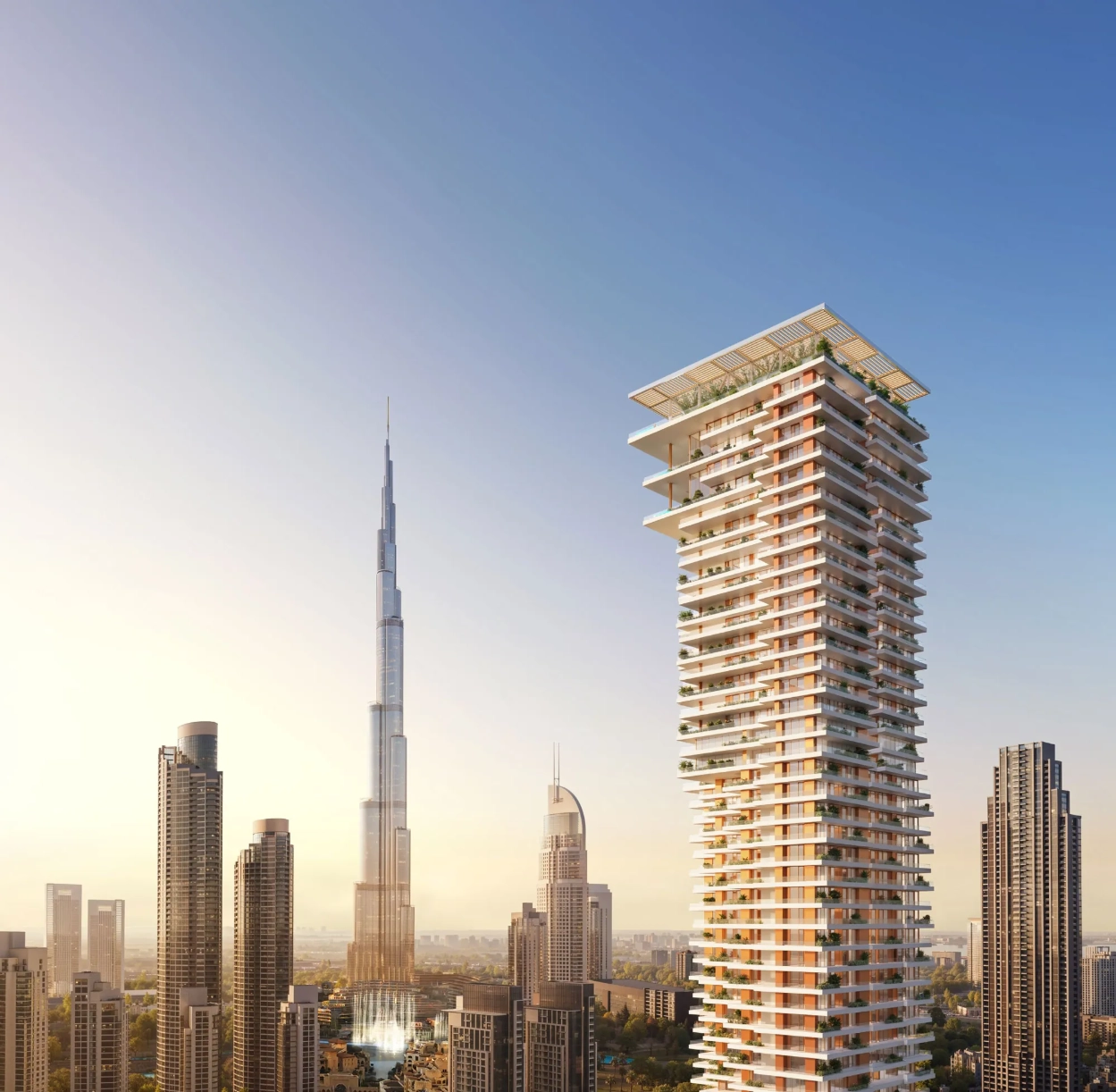 Fairmont Residences Solara Tower — City view, Burj Khalifa View | Profound Properties, Dubai