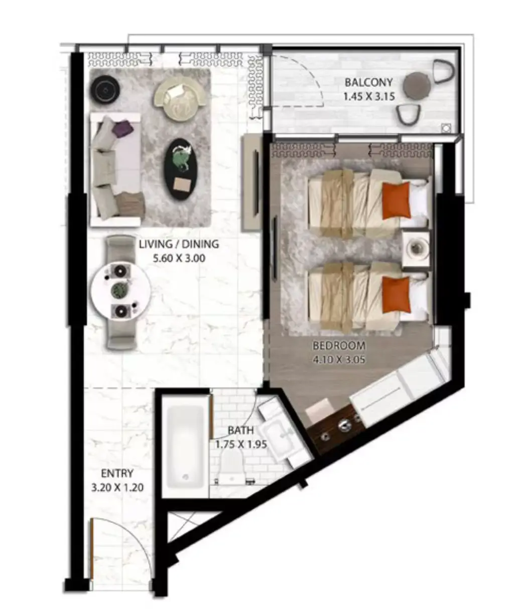 Hotel Edge by Rotana — Must Have — Balcony — feature | Profound Properties, Dubai