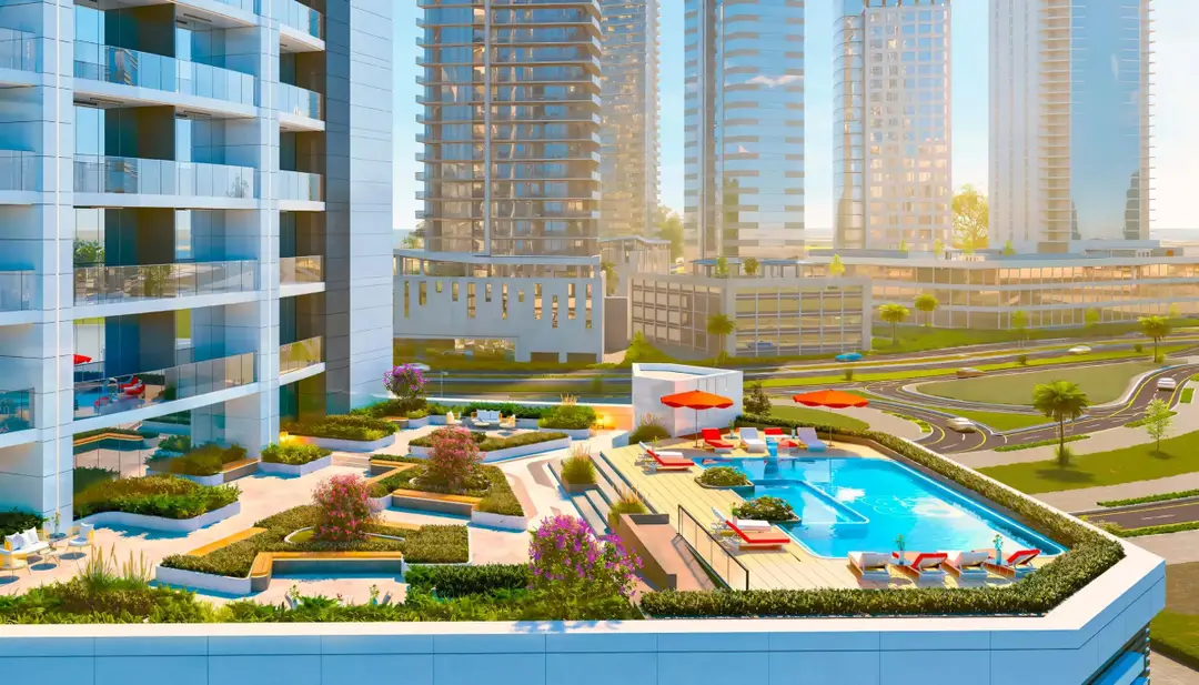 Pelagos - Dubai Marina — Swimming Pools — Outdoor Swimming Pool — amenity | Profound Properties, Dubai