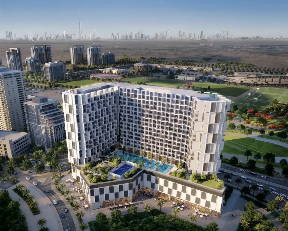 Binghatti Cullinan — 体育 — 网球场 — amenity | Profound Properties, Dubai