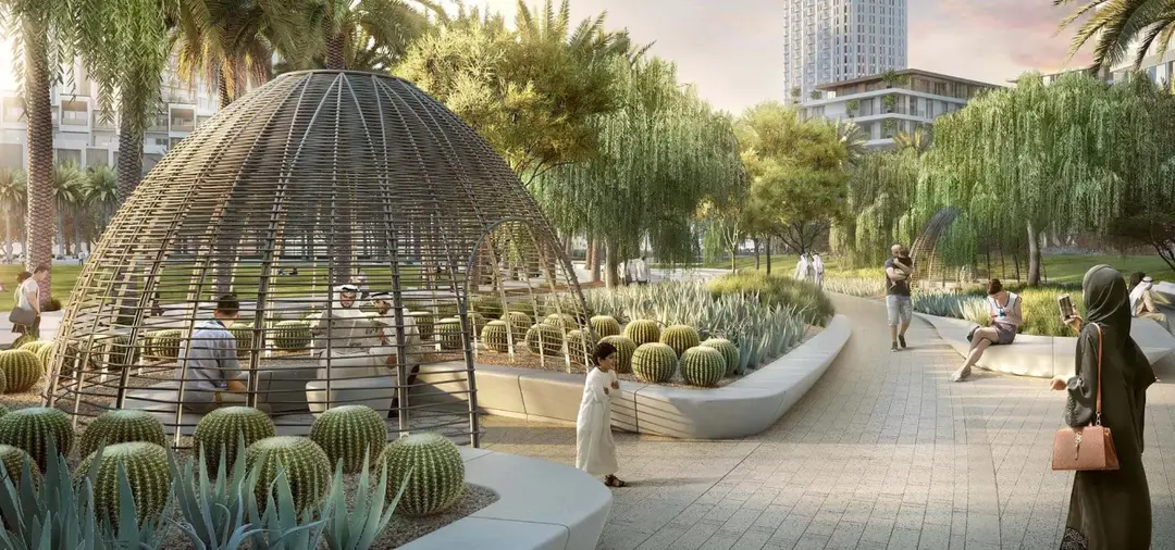 溪流宫殿 — 娱乐 — 社区花园 — amenity | Profound Properties, Dubai