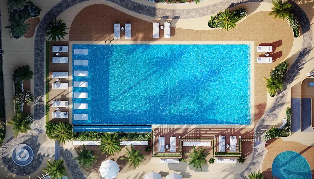 SOLA Residences — Бассейны — Бесконечный бассейн — amenity | Profound Properties, Dubai