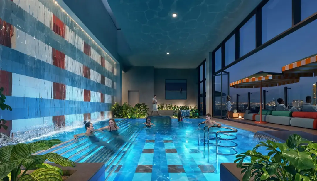 Rove Home Dubai Marina — Swimming Pools — Indoor Pool — amenity | Profound Properties, Dubai