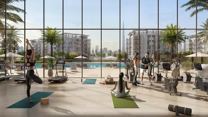 Naya at District One — Health & Wellness — Yoga Studio — amenity | Profound Properties, Dubai