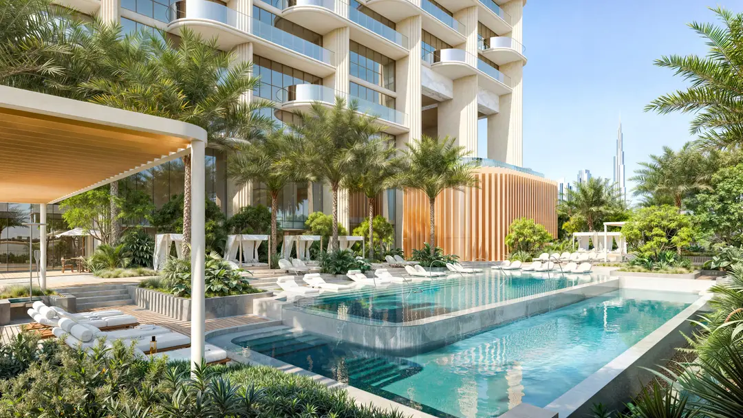 Atelis — Swimming Pools — Infinity Swimming Pool — amenity | Profound Properties, Dubai