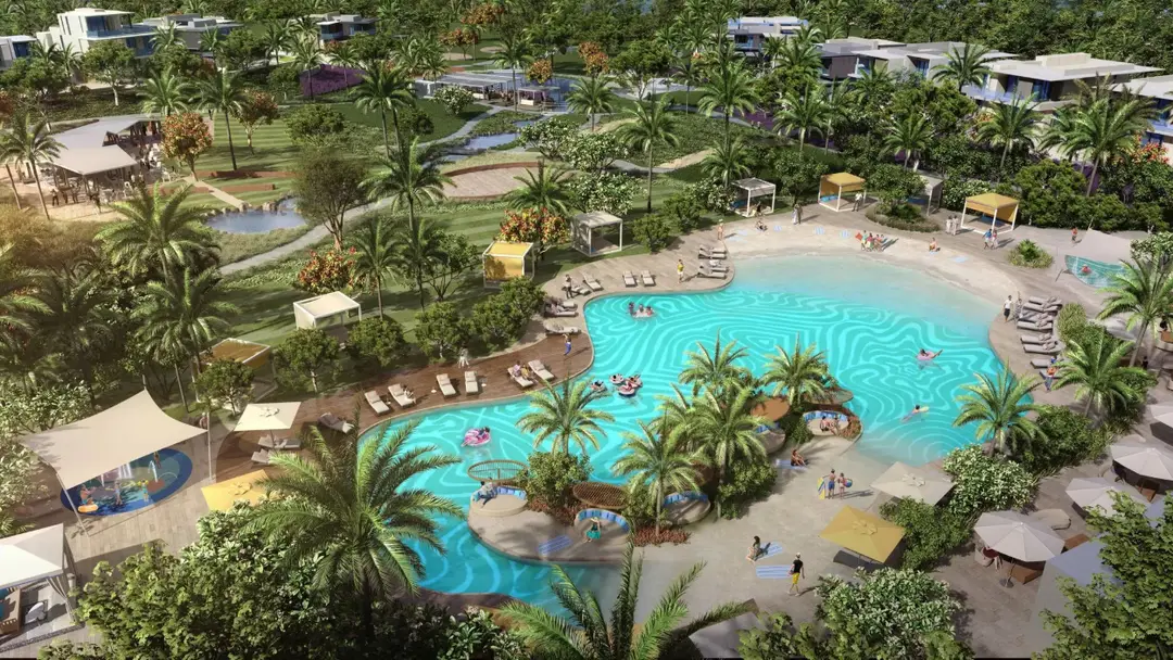 Jebel Ali Village Exsclusive — Swimming Pools — Outdoor Swimming Pool — amenity | Profound Properties, Dubai
