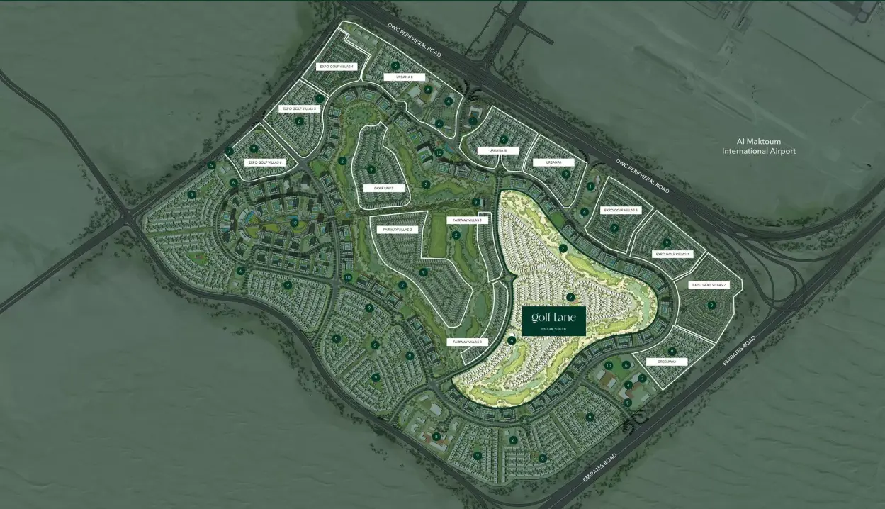 Golf Lane — Master Plan Community | Profound Properties, Dubai