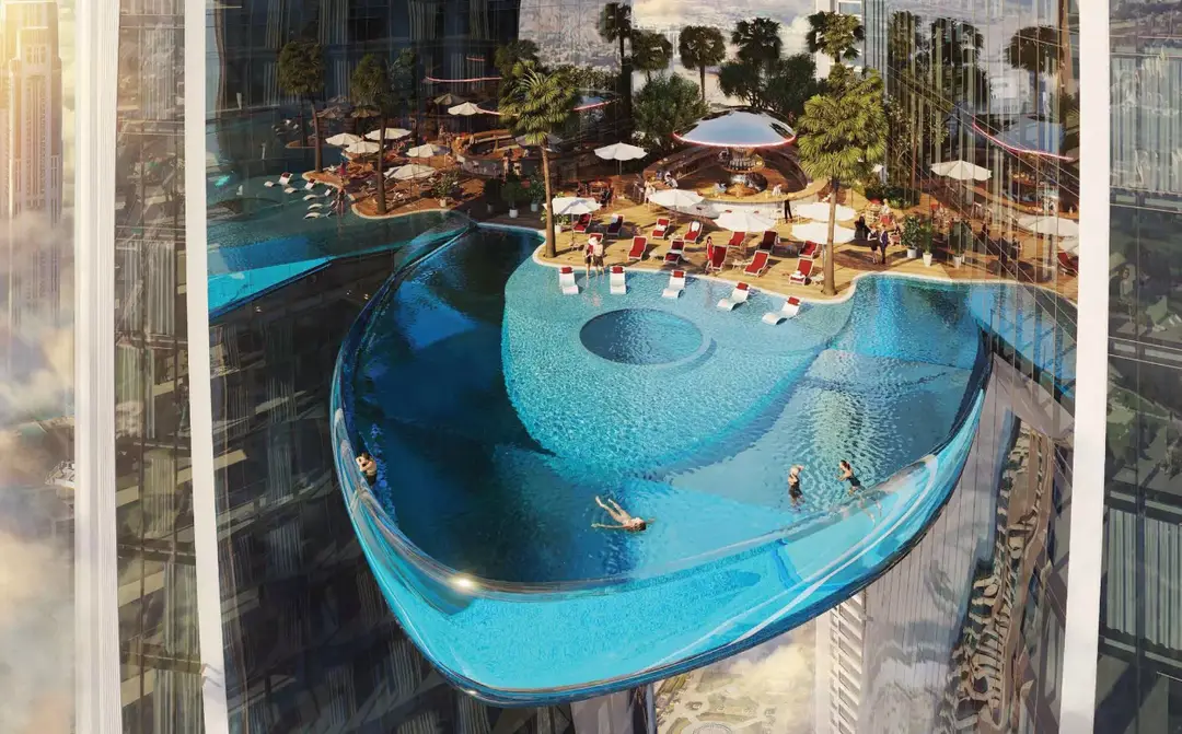 Safa Two — Schwimmbäder — Freibad — amenity | Profound Properties, Dubai