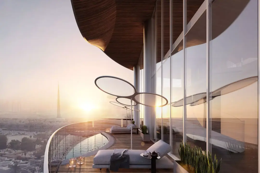 Mr. C Residences — Swimming Pools — Infinity Swimming Pool — amenity | Profound Properties, Dubai